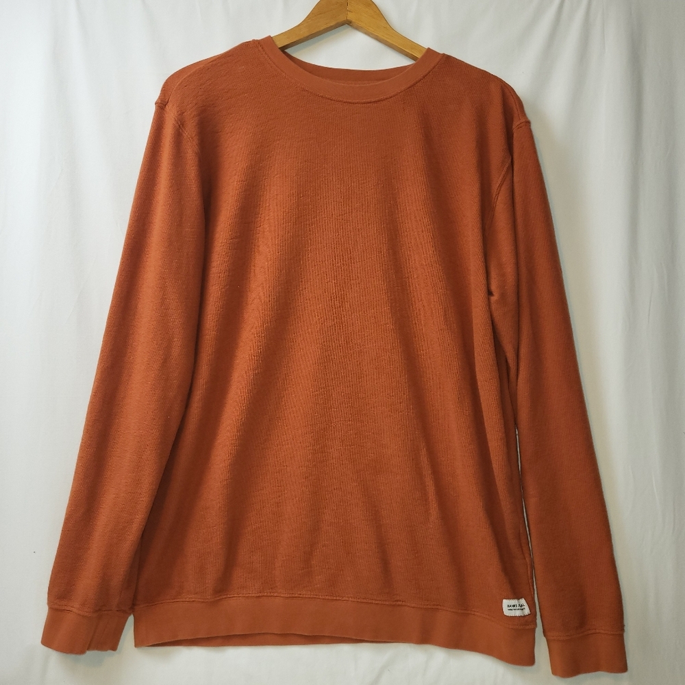 Banks Journal French Terry‎ Long Sleeve Crewneck Shirt Men's Size Large